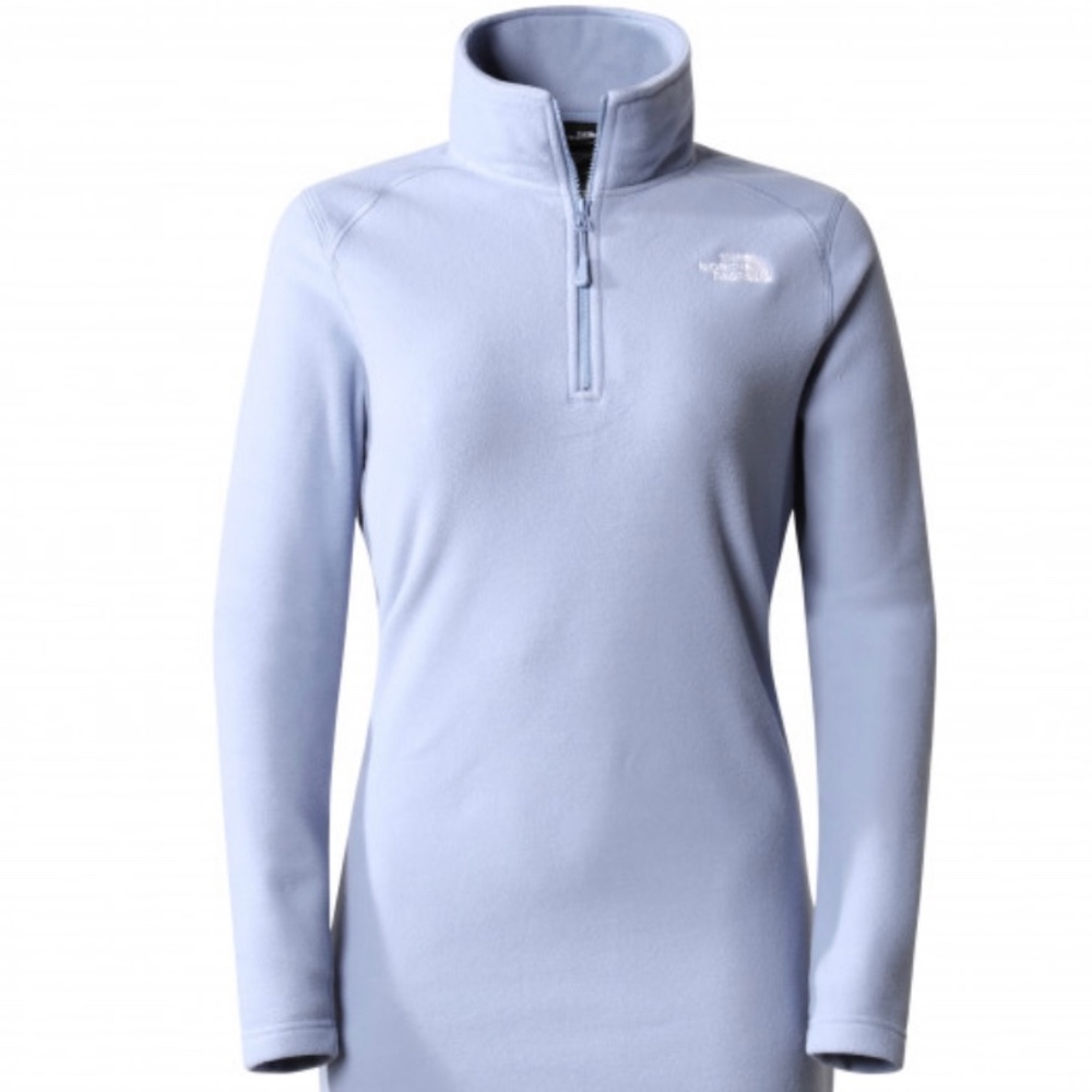 NWT North Face Women’s Glacier Fleece Slim Fit Dress/Tunic Size XL Lavender Fog